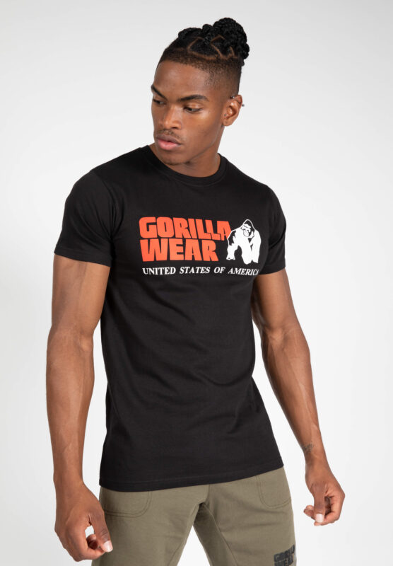 GORILLA WEAR CLASSIC T-SHIRT ARMY BLACK 7