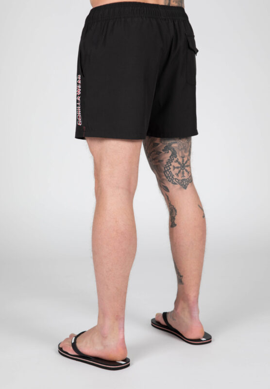 GORILLA WEAR SARASOTA SWIM SHORTS BLACK 4