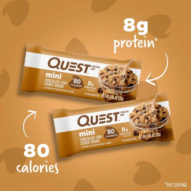 QUEST MINIS CHOCOLATE CHIP COOKIE DOUGH 4