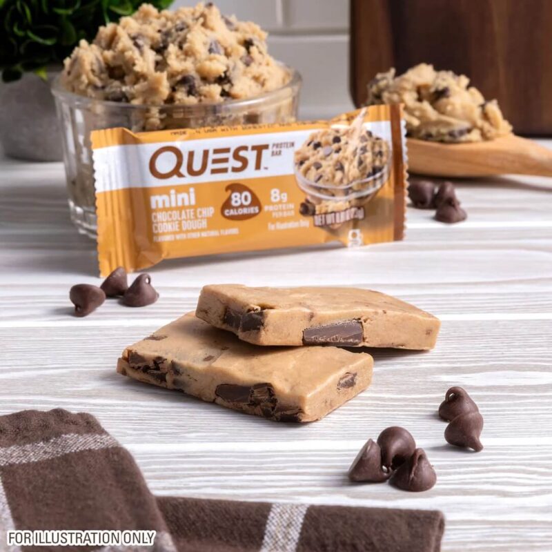 QUEST MINIS CHOCOLATE CHIP COOKIE DOUGH 6