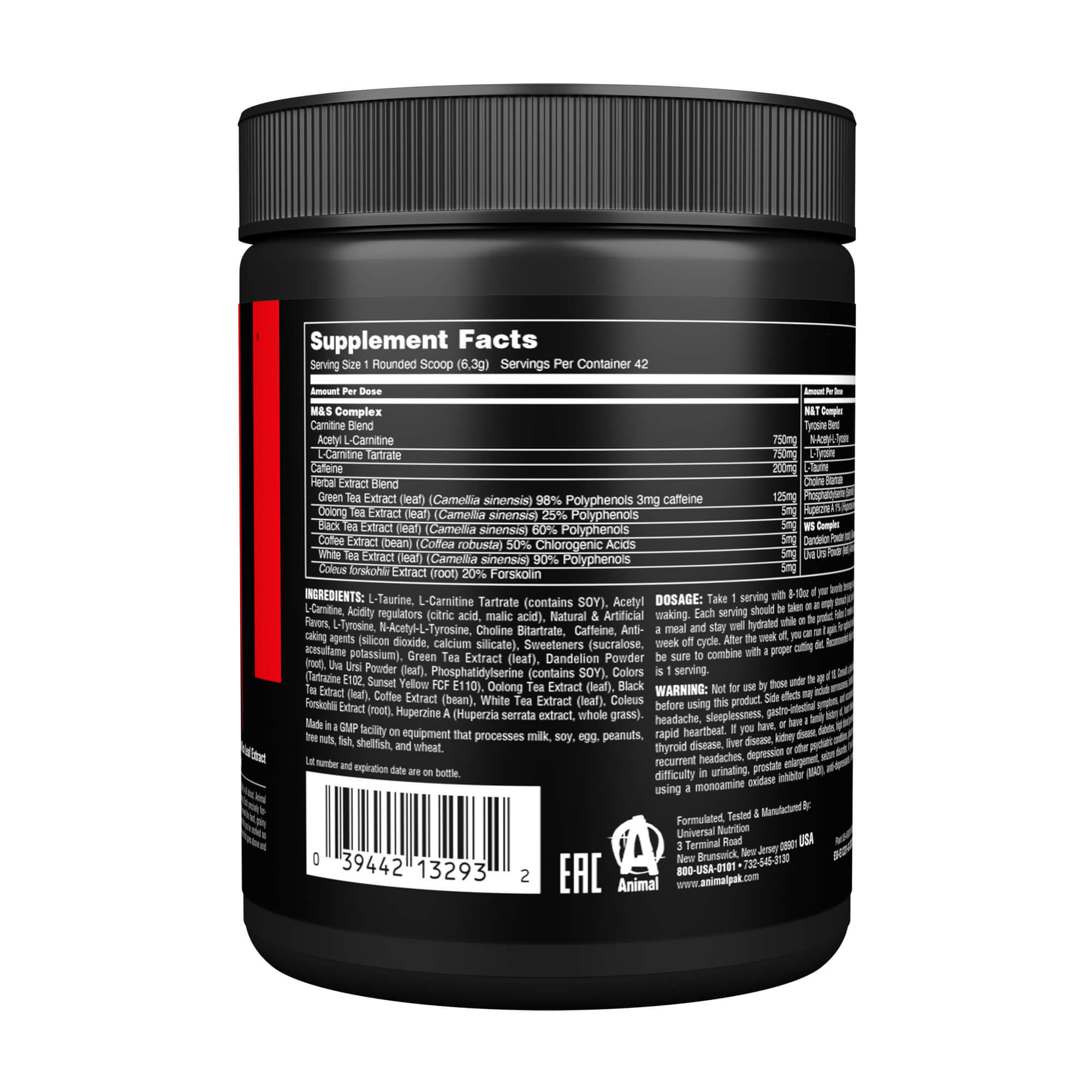 ANIMAL CUTS POWDER 265g (Orange Mango) 3