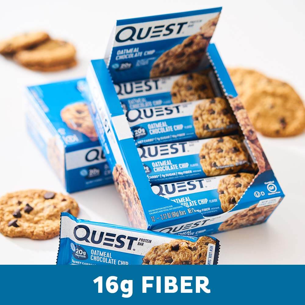 QUEST PROTEIN BARS (Oatmeal Chocolate Chip) 9