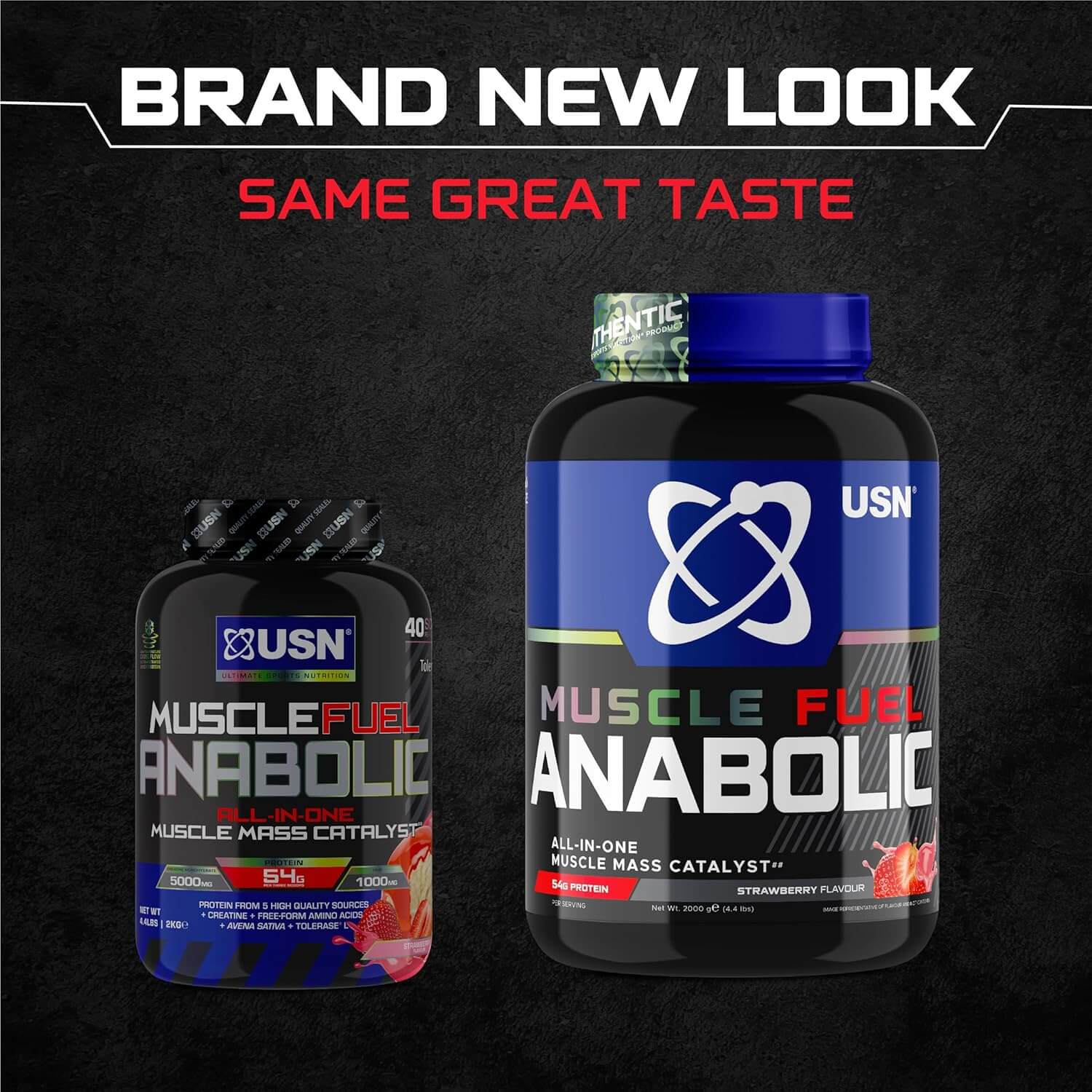 USN MUSCLE FUEL ANABOLIC 2 Kg (Strawberry) 3